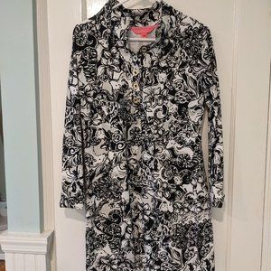 EUC Lilly Pulitzer Skipper Popover Dress Size S